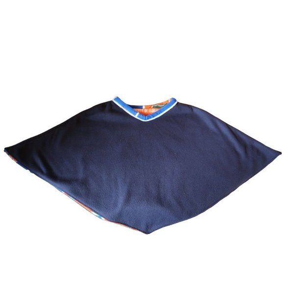 Handmade Gameday Florida Gators Warm Poncho Shawl Women's Sz M - Picture 9 of 10